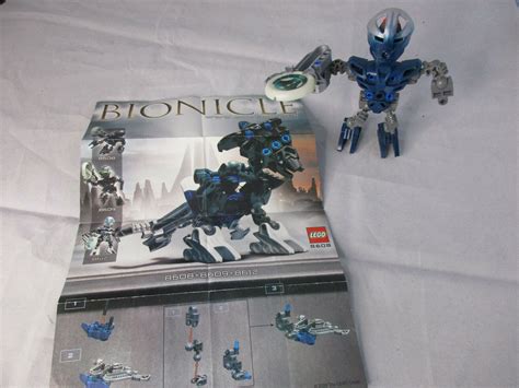 Lego Bionicle Matoran Vhisola (8608) 100% Complete with Disk and ...