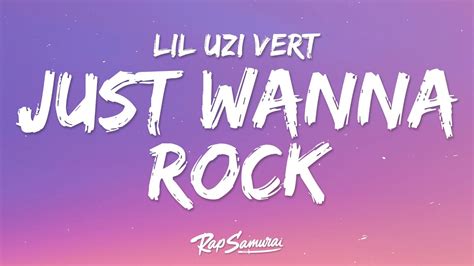 Lil Uzi Vert - Just Wanna Rock (Lyrics) Acordes - Chordify