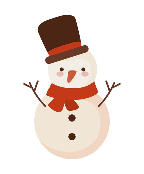 Snowman Clipart Vector