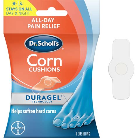 Dr. Scholl's Corn Cushions with Duragel Technology, 6 ct - Walmart.com - Walmart.com