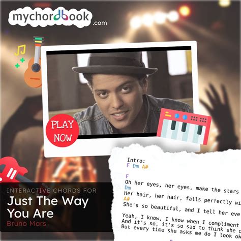 Bruno Mars - Just The Way You Are Chords