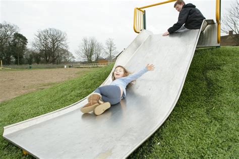 Tube Embankment Slides Bespoke Slides - Slides Playground Equipment | Playground, School ...