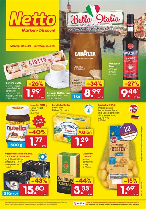 Netto Marken-Discount Aktueller Prospekt 02.03 - 07.03.2020 - jedewoche ...