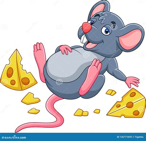 Mouse And Cheese Cartoon Royalty-Free Stock Photography | CartoonDealer ...