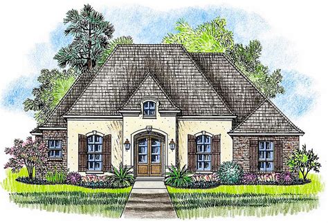 Graceful French Country House Plan - 56423SM | Architectural Designs - House Plans