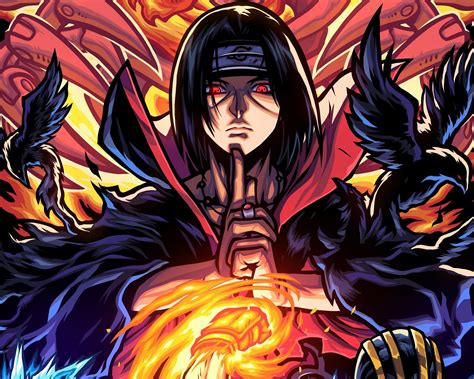 Itachi Uchiha Cool Digital Art Naruto HD Wallpaper, HD Anime 4K ...