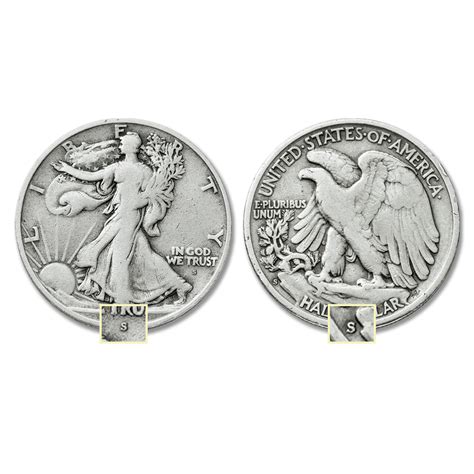 The 1917 Walking Liberty Mint Mark Set