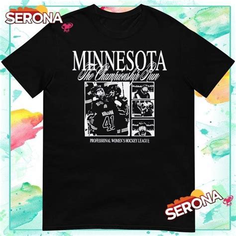 Minnesota Pwhl Champions Run 2024 Shirt - Walmart.com