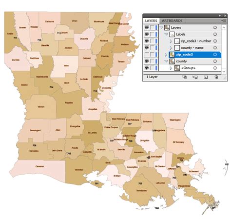 Louisiana Zip Code Map With Cities | Porn Sex Picture