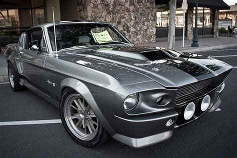 1967 Ford Mustang Custom Movie Star Eleanor Chrome W/Black Stripes Gone in 60 Seconds 2000 Movie ...