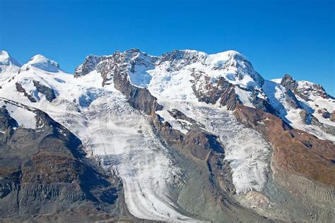 Melting glaciers in the swiss alps | Stock image | Colourbox