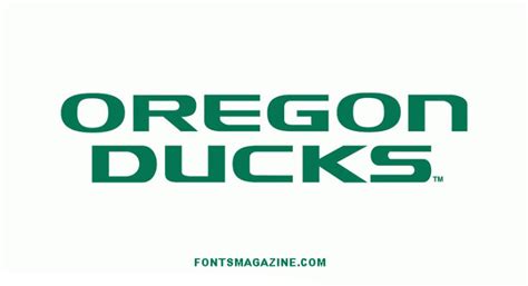 Oregon Ducks Font Download | The Fonts Magazine