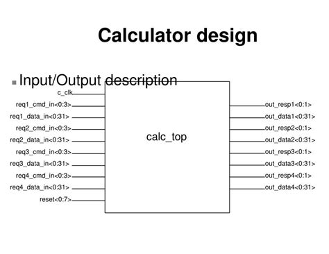 PPT - Calculator Design PowerPoint Presentation, free download - ID:2401781