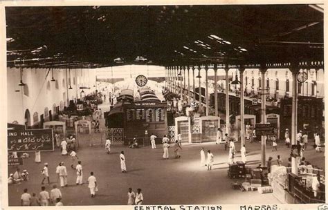 Pixels India: Chennai Central Railway Station - Very Rare Photo ...