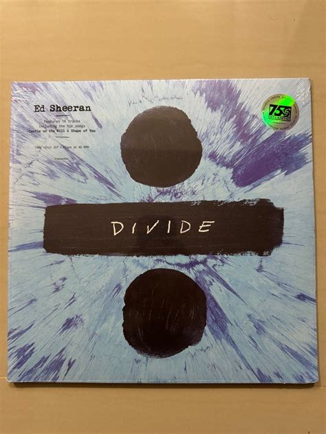 Ed Sheeran - Divide album Vinyl - 2LP, Hobbies & Toys, Music & Media ...