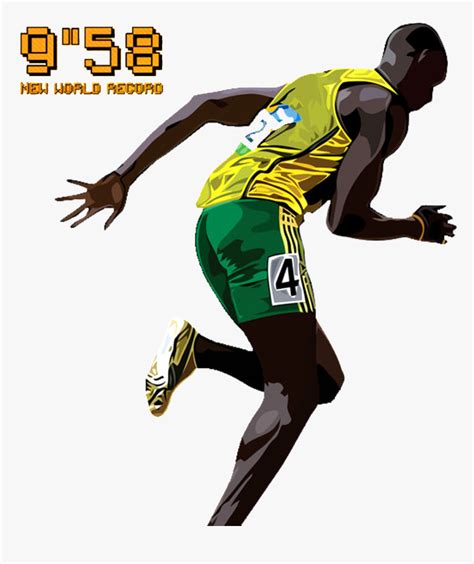 Usain Bolt Cartoon