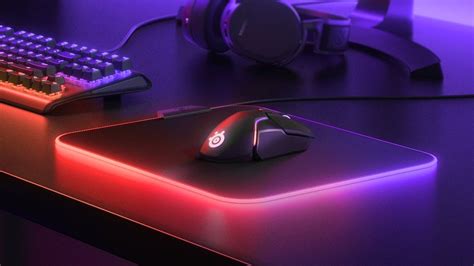 SteelSeries QcK Prism Cloth medium gaming mouse pad offers 16 million ...