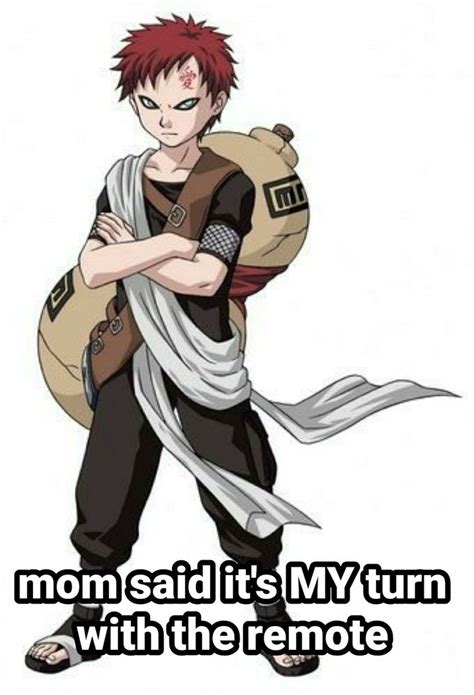 this is funny because gaara... 🚫🤱 | Naruto memes, Gaara, Naruto shippuden anime