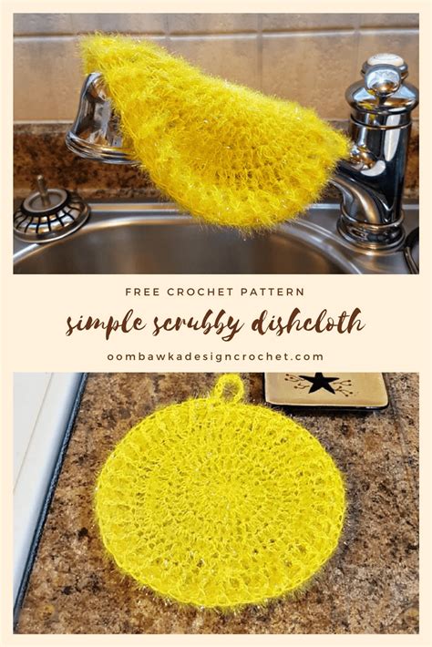 Simple Scrubby Dishcloth Pattern