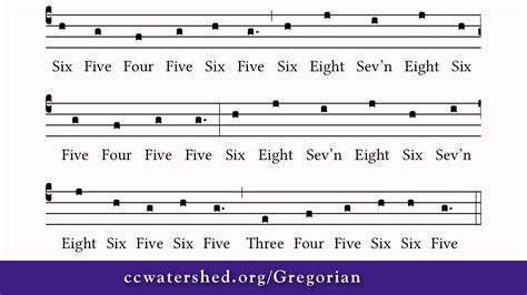 How to Read Gregorian Chant (7) - YouTube