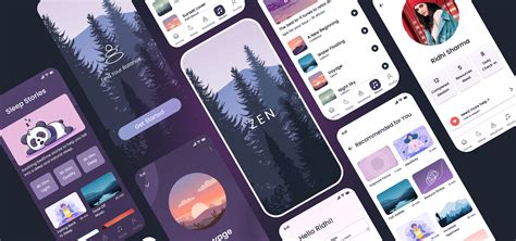 ZEN-Meditation App on Behance