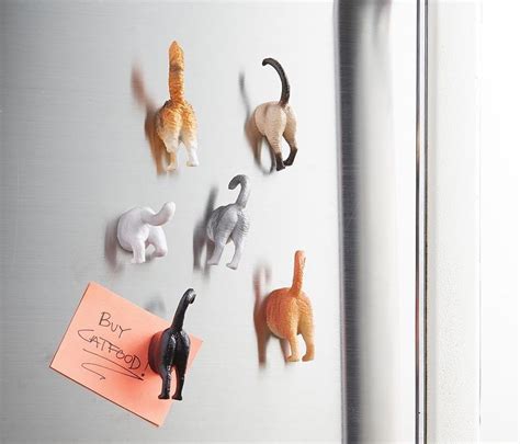 Cat Butt Fridge Magnets