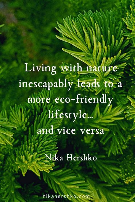 Living with Nature — Environment Quote | Environment quotes ...