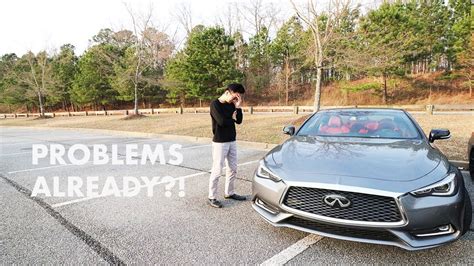 PROBLEMS WITH MY INFINITI Q60 - YouTube