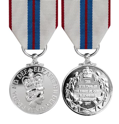 1977 Silver Jubilee Medal - Queen's 25th Anniversary Medal – Empire Medals