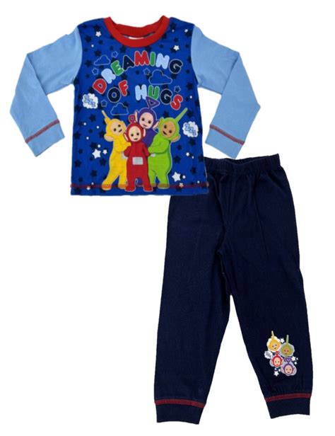 Teletubbies Boys Pyjama PJ Set 1-4 Years "Dreaming of Hugs" – thingimijigs-shop