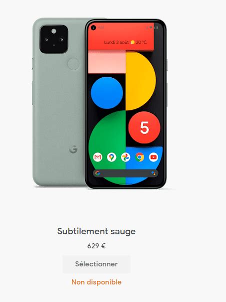 Sorta Sage Google Pixel 5 will not be available in France - 9to5Google