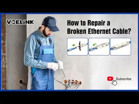 How to Repair a Broken Ethernet Cable? | VCELINK - YouTube