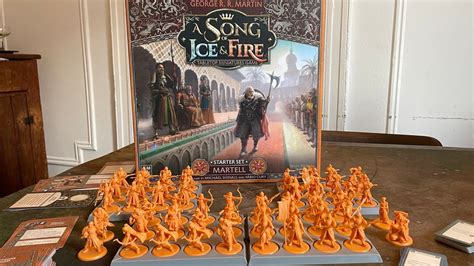 A Song Of Ice And Fire TMG Martell Starter Set Review | TechRaptor