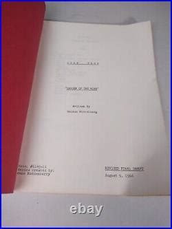 Star Trek Original Script Dagger Of The Minds | Trek Motion Picture