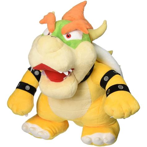 Bowser LARGE Official Super Mario All Star Collection Plush | Video Game Heaven