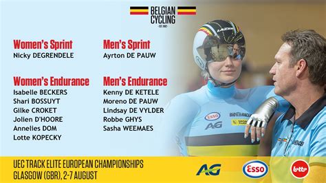 Belgian Cycling Team on Twitter: "Here's the line-up of our @BELCyclingTeam for the UEC Track ...