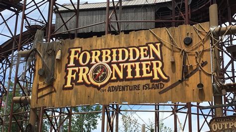 Cedar Point’s Forbidden Frontier On Adventure Island Sneak Peek - YouTube