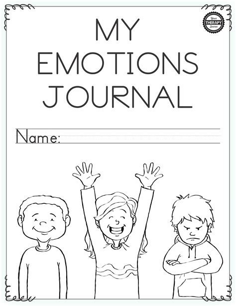 Emotional Regulation Worksheets - For Boys and Girls - Your Therapy Source