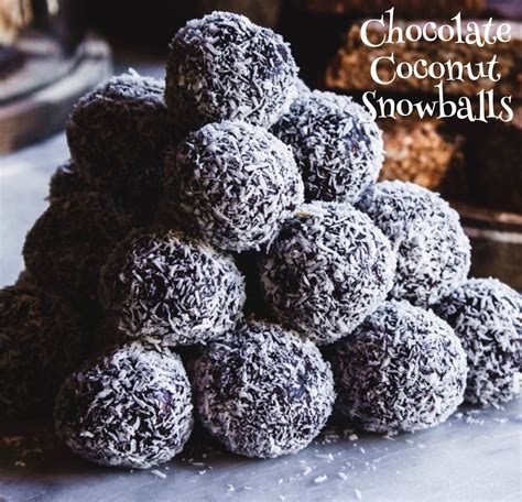 Chocolate Snowballs ⋆ Life Diet Health