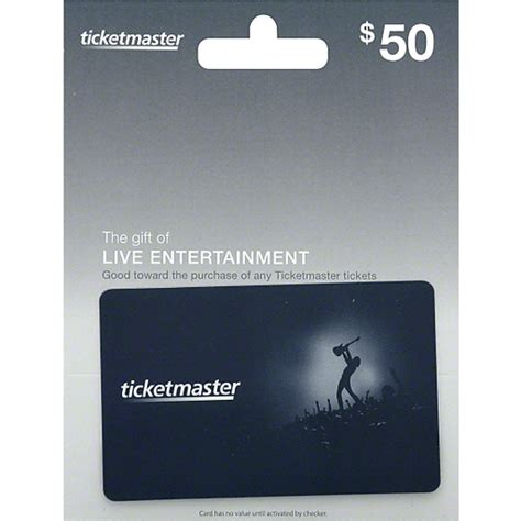 Ticketmaster Gift Card, $50 | Gift Cards | Sun Fresh