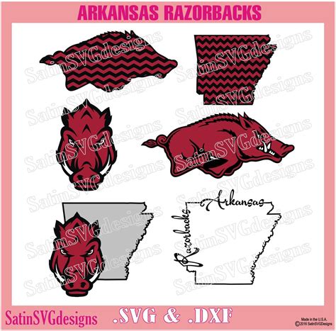 Arkansas Razorback SVG Files! ALL FOUR! | ubicaciondepersonas.cdmx.gob.mx