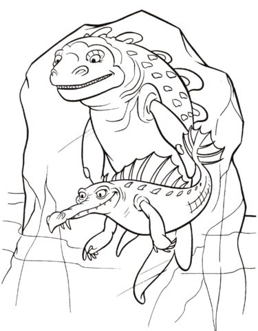 Reptiles coloring page | Free Printable Coloring Pages