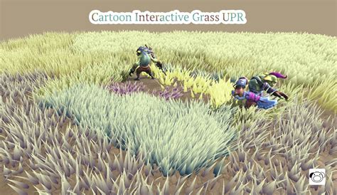 ArtStation - Unity Shader - Cartoon Interactive Grass URP | Game Assets