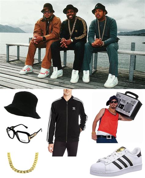 Run-D.M.C. Costume | Carbon Costume | DIY Dress-Up Guides for Cosplay & Halloween