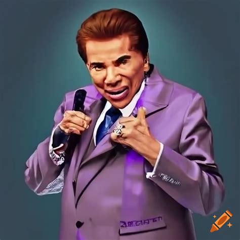 Silvio santos dancing hip hop on Craiyon