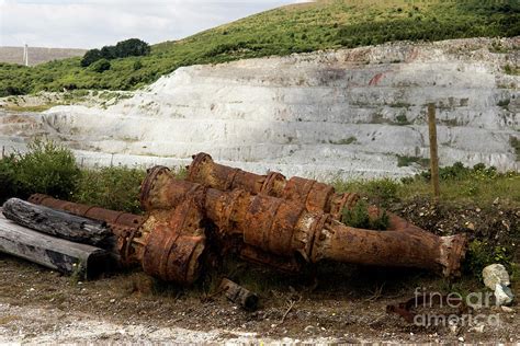 China Clay Mining Tools Photograph by Terri Waters | Pixels