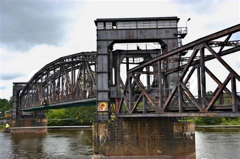 "Bridge over the Elbe" | Stock image | Colourbox