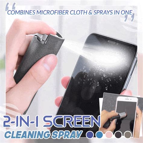 2-in-1 Screen Cleaning Spray – Shopatease