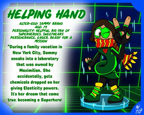 Character Description: Helping Hand by maizie0201 on DeviantArt