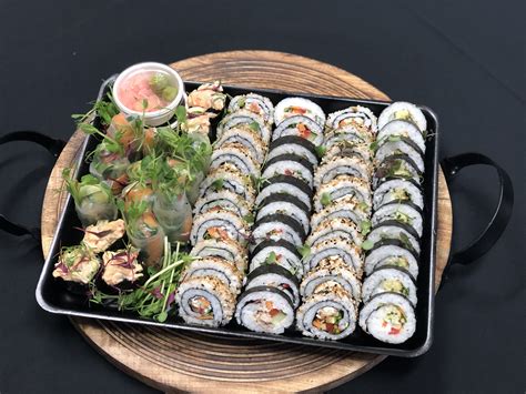 Sushi platter - CREATIVE CATERING PERTH